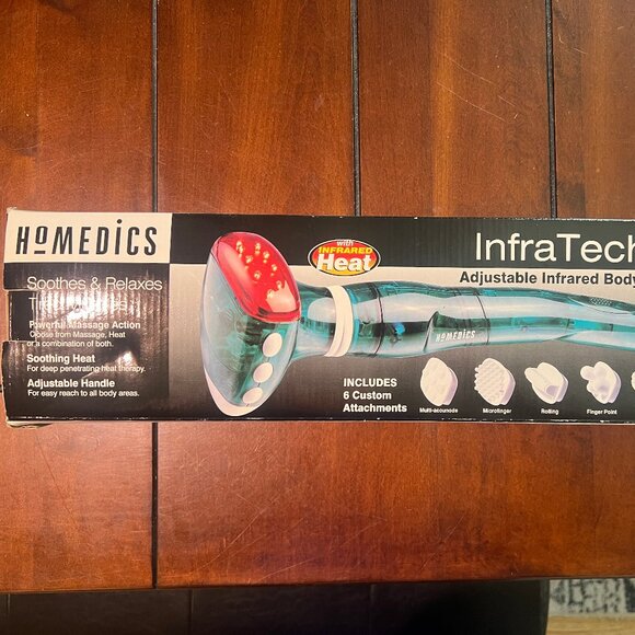 Homedics InfraTech Pro Adjustable Infrared Body Massager, Good Condition. - Picture 1 of 3